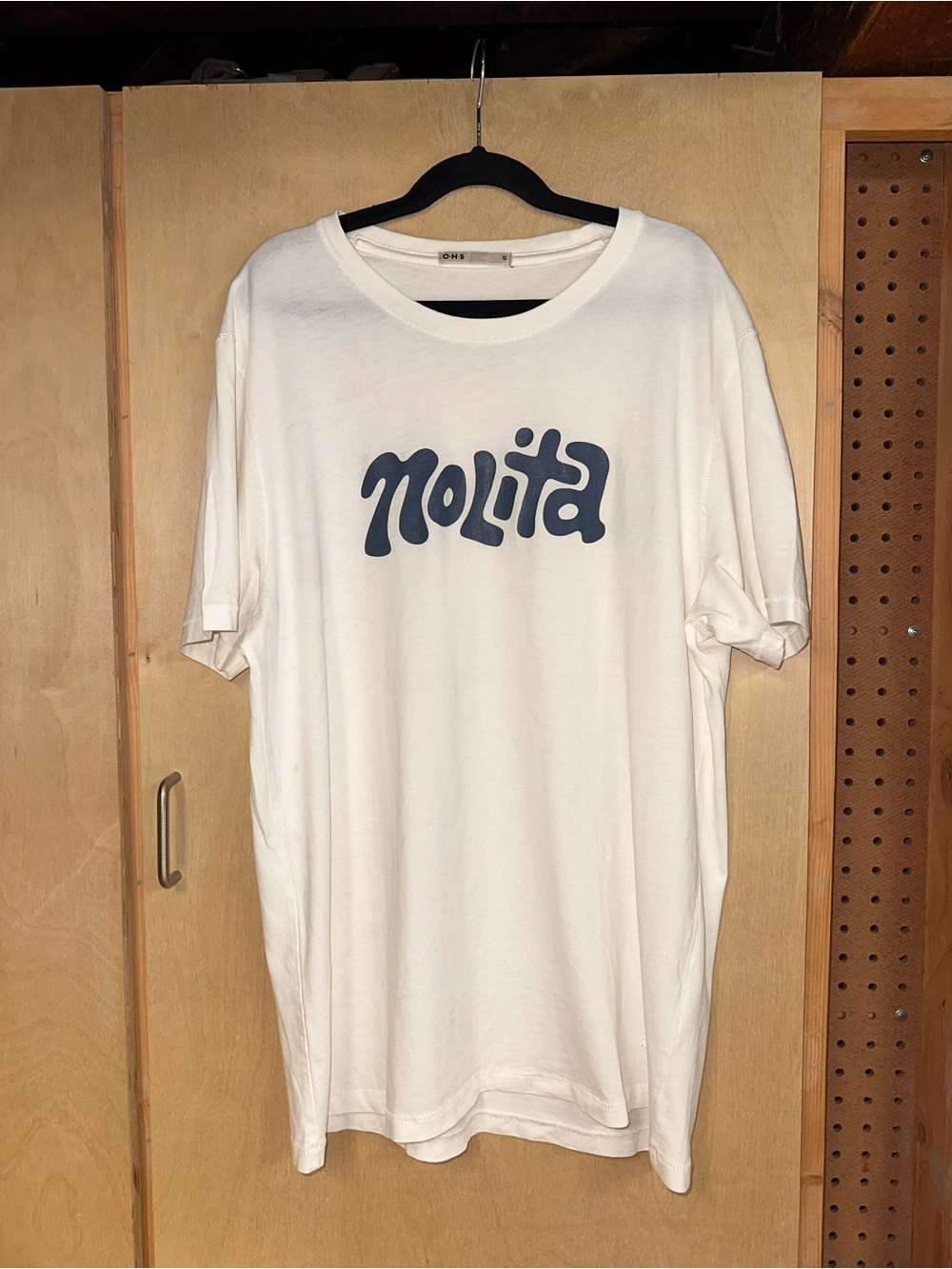 O.N.S. White Graphic NOLITA Short Sleeve Tee
